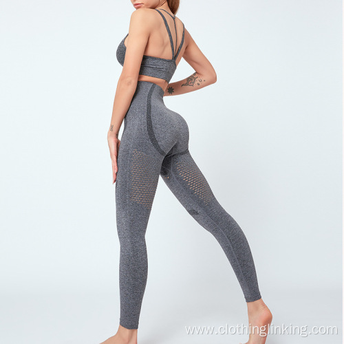 Best yoga outfits hollow out for girls